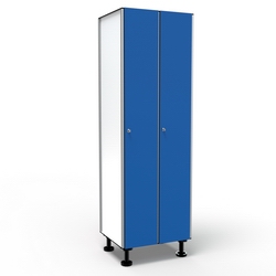 Locker 1 Door 2 Modules - Blue