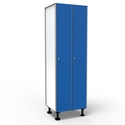 Vestiaire Phénolique, L600/800, 1 Porte 2 Colonnes