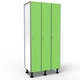 Casier 1 Porte 3 Colonnes - Vert