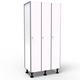 Locker 1 Door 3 Modules - White