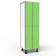 Casier 2 Portes 2 Colonnes - Vert