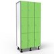 Casier 3 Portes 3 Colonnes - Vert