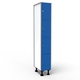 Casier 4 Portes 1 Colonne - Bleu