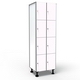 Locker 4 Doors 2 Modules - White