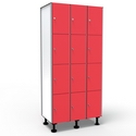 Phénolique Locker, L900/1200, 4 Doors 3 Modules