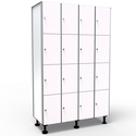 Phenolic Locker, L1200/1600, 4 Doors 4 Modules