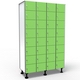 Locker 8 Doors 4 Modules - Green