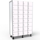 Locker 8 Doors 4 Modules - White