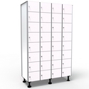 Phenolic Locker, L1200/1600, 8 Doors 4 Modules