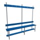 Banc 2m Simple sans Porte sac - Bleu