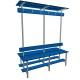Bench 1.5m Double Complet - Blue
