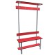 Bench 1m Single Complet - Red