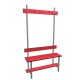 Bench 1m Single without self - Red