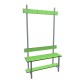 Banc 1m Simple sans Porte sac - Vert