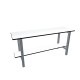 Banc 1m Simple - Blanc