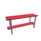 Banc 1m Simple - Rouge