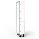 Casier 5 Portes 1 Colonne - Blanc