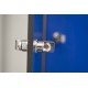 Locker 2 Doors 2 Modules - Blue